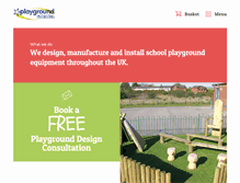 Tablet Screenshot of playgroundimagineering.co.uk